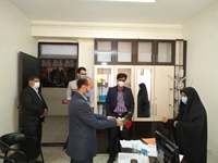 تبریک وخداقوت معاون فرهنگی ودانشجویی به کارکنان حوزه قرآن وعترت دانشگاه